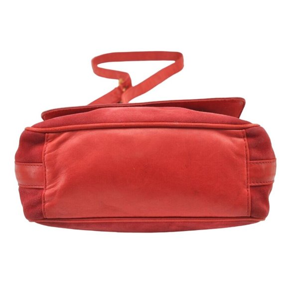 Gucci 1955 Horse-bit red leather & suede cross body - Picture 16 of 16